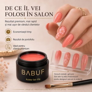 Gel de Constructie Fosforescent | Portocaliu Fosforescent | FBG1 | 30g - Img 7