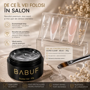 Gel de Constructie Jelly | Ultra Clear | BGJ0 | 30g - Img 7
