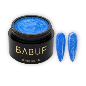 Gel de Constructie Mermaid | Electric Blue Shimmer | MBG1 | 15g