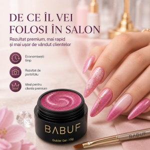Gel de Constructie Mermaid | Fuchsia Shimmer | MBG7 | 15g - Img 7