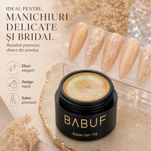 Gel de Constructie Mermaid | Golden Peach | MBG4 | 15g - Img 5