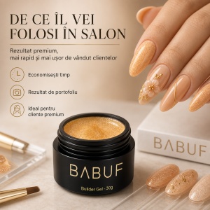 Gel de Constructie Mermaid | Golden Peach | MBG4 | 30g - Img 7