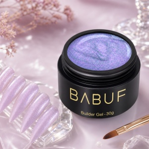 Gel de Constructie Mermaid | Lilac Shimmer | MBG5 | 30g - Img 3