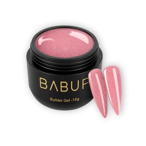Gel de Constructie Reflectiv Autonivelant | Blush Pink Sparkle | GBG10 | 15g