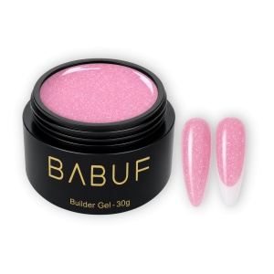 Gel de Constructie Reflectiv Autonivelant | Pink Glitter| GBG7 | 30g