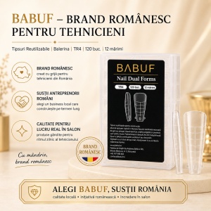 Tipsuri Reutilizabile | Balerina | 120 buc. | 12 marimi - Img 8