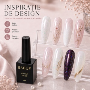 Top Coat | Opalescent Flake Top | TCP9 | 15ml - Img 6