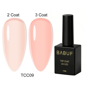 Top Coat | Peach Nude Top | TCC9 | 15ml