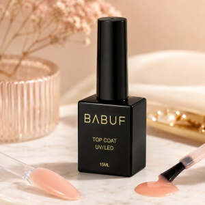 Top Coat | Peach Nude Top | TCC9 | 15ml - Img 2
