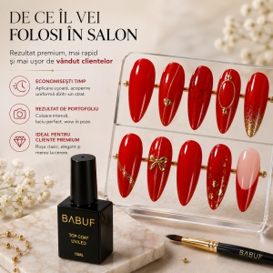 Top Coat | Red Gloss | TCC10 | 15ml - Img 6