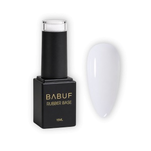 Baza Rubber | Alb Portelan | RB1 | 15ml