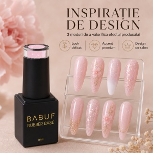 Baza Rubber | Blush Elixir | RBPA8 | 15ml - Img 6