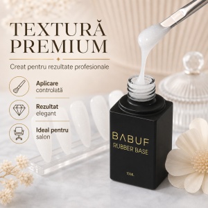 Baza Rubber | Cloud Dancer | RBG22 | 15ml - Img 4