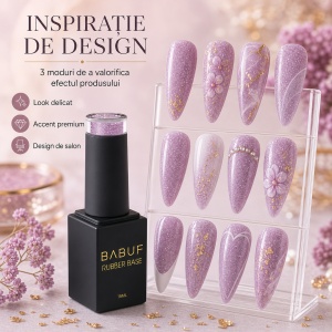 Baza Rubber | Diva Lila | RBG18 | 15ml - Img 6