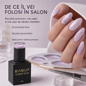 Baza Rubber | Lavanda Soft | RB4 | 15ml - Img 7