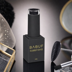 Baza Rubber | Negru Cosmic | RBG21 | 15ml - Img 2