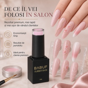 Baza Rubber | Rose Candy | RB25 | 15ml - Img 7