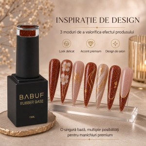 Baza Rubber | Ruby Flame | RBG3 | 15ml - Img 6