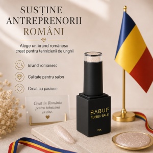 Baza Rubber | Șampanie Perlată | RBG10 | 15ml - Img 8