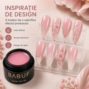 Gel de Constructie Autonivelant | Cover Pink | BG8 | 15g - Img 6