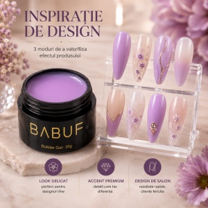 Gel de Constructie Autonivelant | Lila Pastel | BG10 | 30g - Img 6