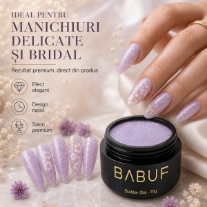 Gel de Constructie Autonivelant | Lilac Elixir | BGPA1 | 15g - Img 5