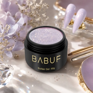Gel de Constructie Autonivelant | Lilac Glow | BGG4 | 50g - Img 2