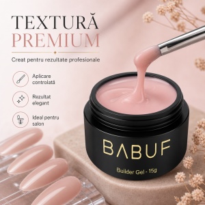 Gel de Constructie Autonivelant | Milky Blush | BG24 | 15g - Img 4