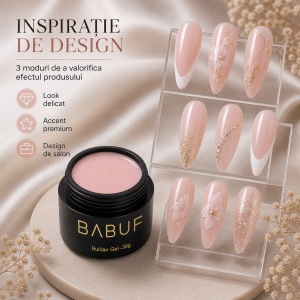 Gel de Constructie Autonivelant | Milky Blush | BG24 | 30g - Img 6