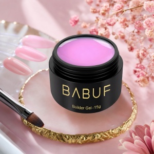 Gel de Constructie Autonivelant | Milky Pink | BG4 | 15g - Img 2