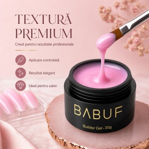 Gel de Constructie Autonivelant | Milky Pink | BG4 | 30g - Img 4