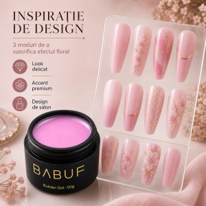 Gel de Constructie Autonivelant | Milky Pink | BG4 | 50g - Img 6