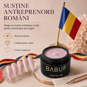 Gel de Constructie Autonivelant | Nude Sparkle | BGG2 | 30g - Img 8