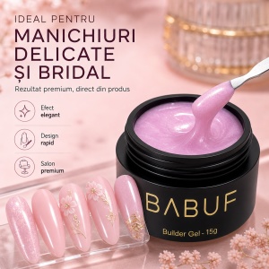 Gel de Constructie Autonivelant | Pink Glaze | BGP8 | 15g - Img 5