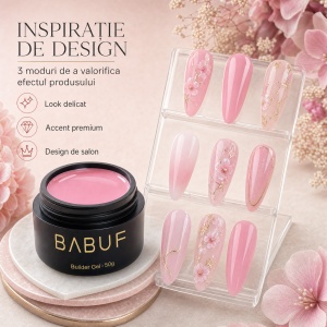 Gel de Constructie Autonivelant | Pink Serum | BG21 | 50g - Img 6