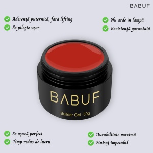 Gel de Constructie Autonivelant | Roșu În Flăcări | BG18 | 50g - Img 2