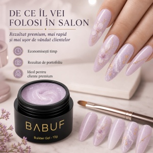 Gel de Constructie Autonivelant | Silk Lilac | BGP14 | 15g - Img 7