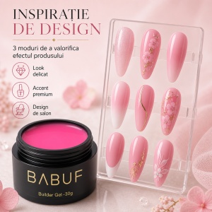 Gel de Constructie Autonivelant Smart | Barbie Bubble | SBG8 | 30g - Img 6
