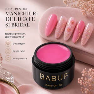 Gel de Constructie Autonivelant Smart | Barbie Core | SBG9 | 50g - Img 5