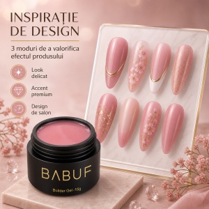 Gel de Constructie Autonivelant Smart | Dusty Rose | SBG5 | 15g - Img 6