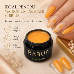 Gel de Constructie Autonivelant Smart | Galben Mango | SBG11 | 30g - Img 5