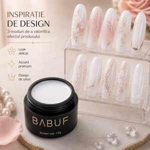 Gel de Constructie Autonivelant Smart | Milky Cloud | SBG1 | 15g - Img 6