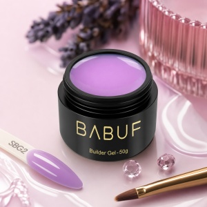 Gel de Constructie Autonivelant Smart | Milky Violet | SBG2 | 50g - Img 2