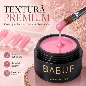 Gel de Constructie Autonivelant Smart | Pink Candy | SBG3 | 15g - Img 4