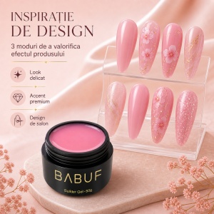 Gel de Constructie Autonivelant Smart | Pink Candy | SBG3 | 50g - Img 6
