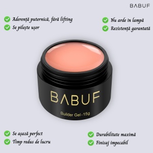 Gel de Constructie Autonivelant Smart | Soft Peach | SBG10 | 15g - Img 2