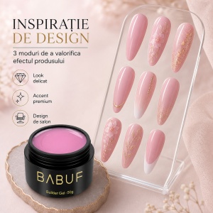Gel de Constructie Autonivelant | Soft Pink | BG9 | 50g - Img 6