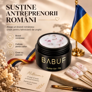 Gel de Constructie Flori Uscate | Milky Bloom | BGFU3 | 15g - Img 8