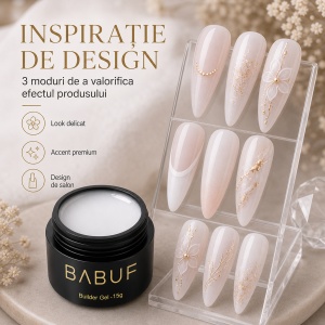 Gel de Constructie Fosforescent | Alb Vanilat Fosforescent | FBG8 | 15g - Img 6