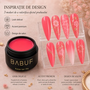 Gel de Constructie Fosforescent | Neon Coral | FBG2 | 30g - Img 6